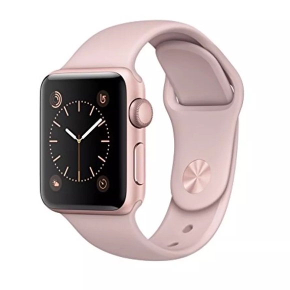 Apple Accessories - AUTHENTIC NEW Apple Watch Silicone Band 38mm pink